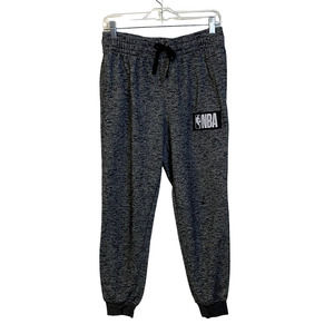 Men's M NBA Joggers Running Pants Med 3 Pockets Drawstring Elastic Waist